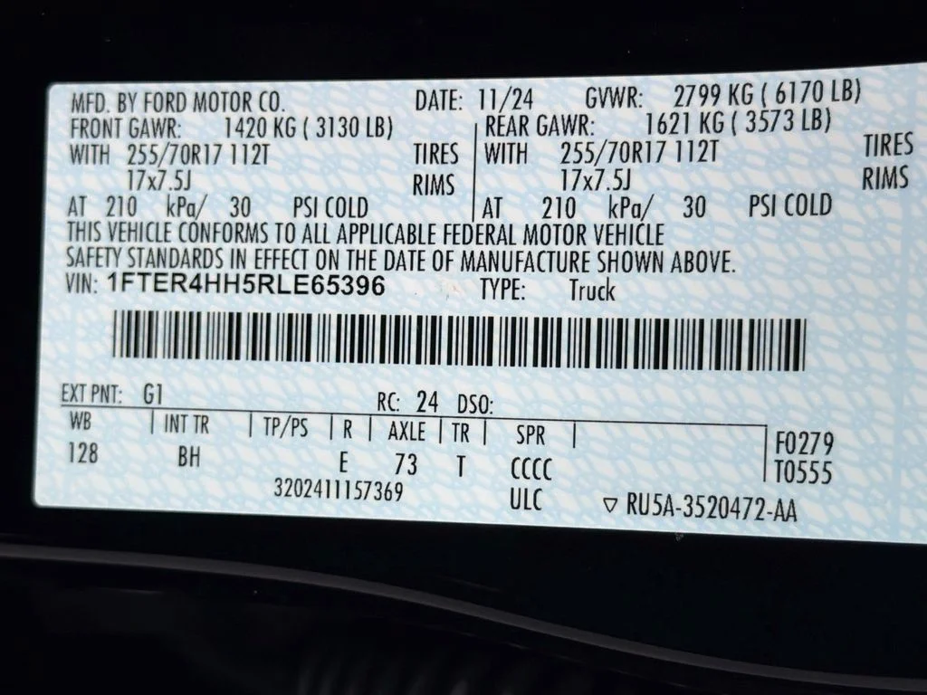 Used 2024 Shadow Black Ford XLT image 25
