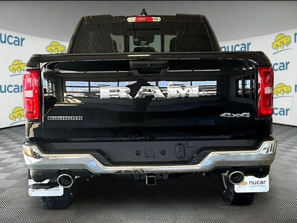 New 2026 Diamond Black Crystal Pearl-Coat Exterior Paint RAM Big Horn/Lone Star image 6