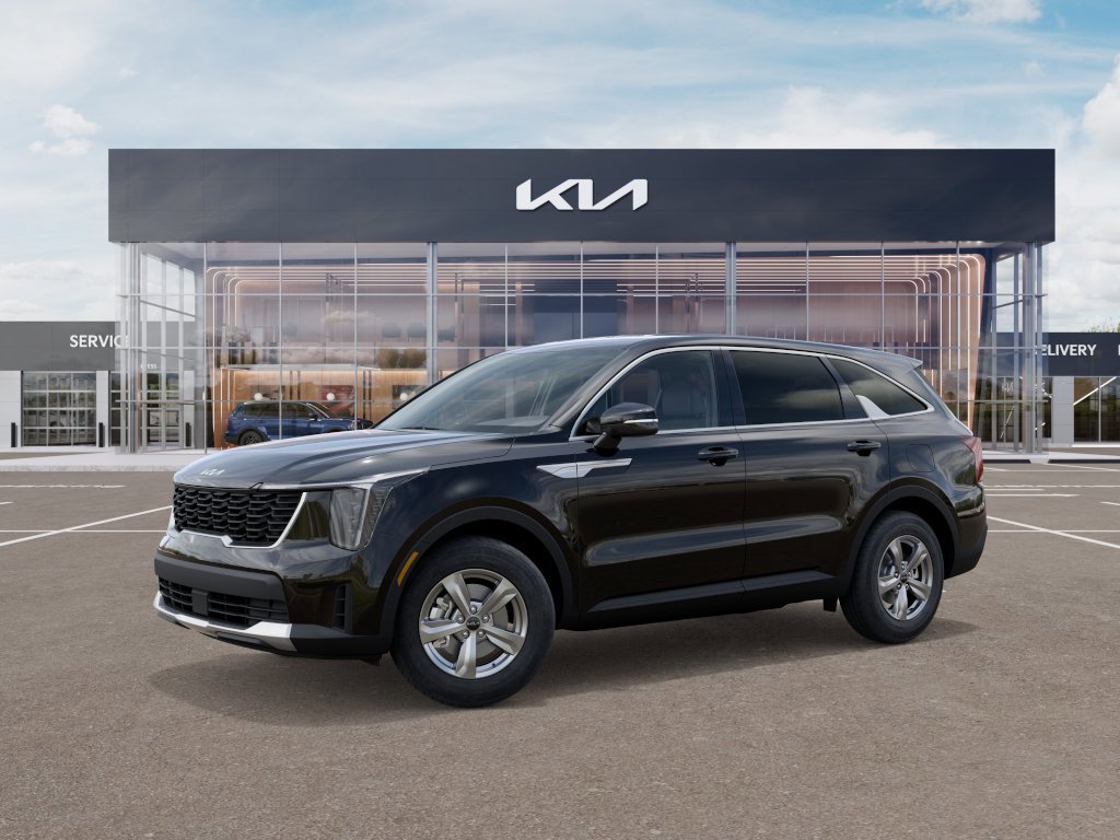New 2026 Ebony Black Kia LX image 3