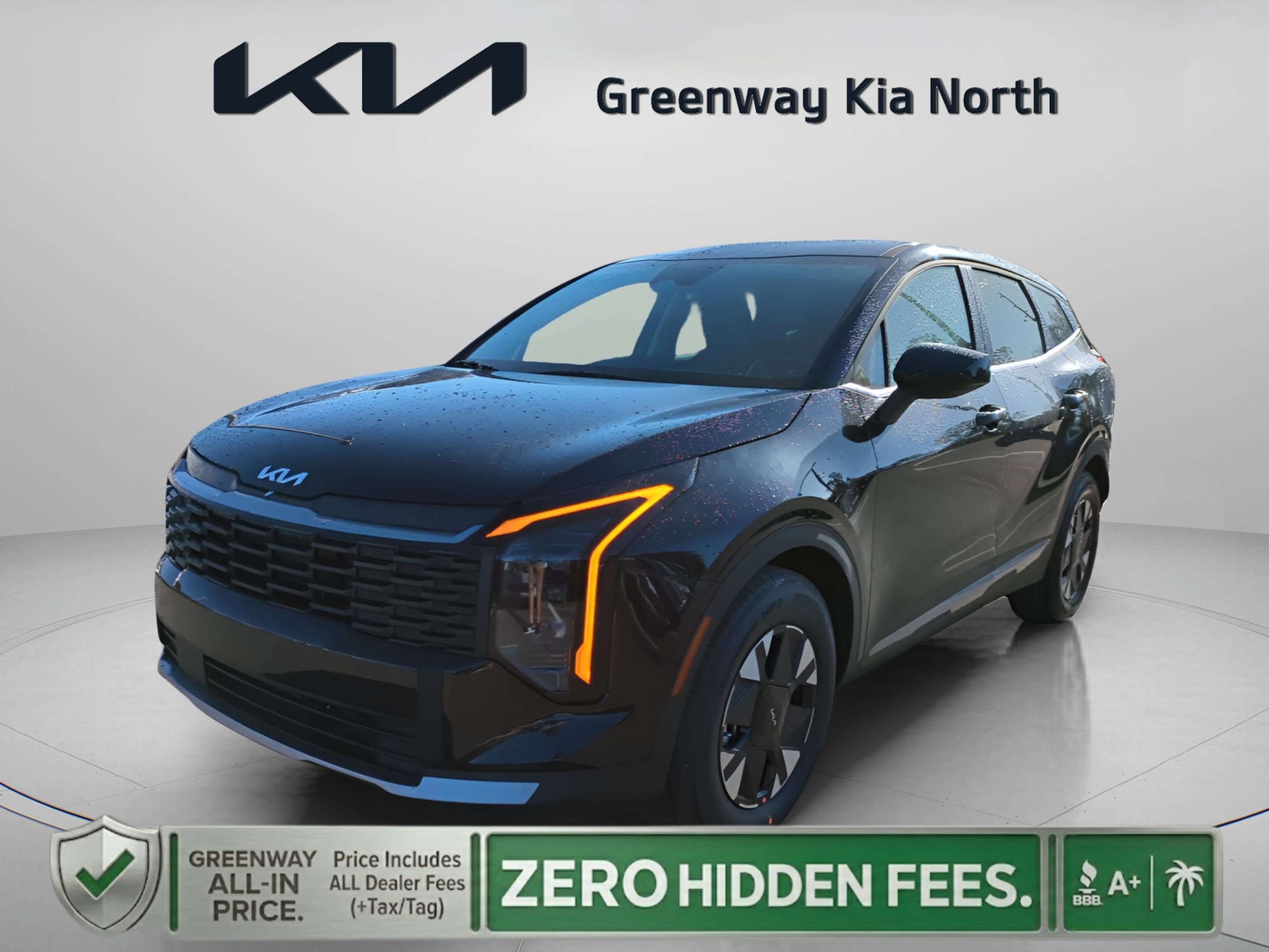 New 2026 Fusion Black Kia LX image 4
