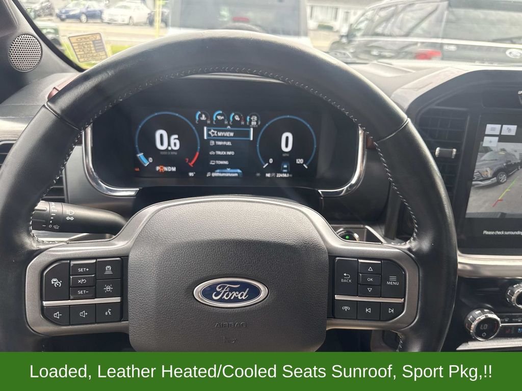 Used 2021 Red Ford Lariat image 27