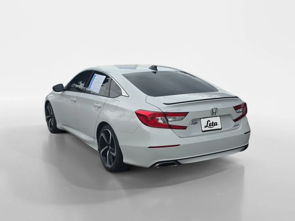 Certified Used 2022 Platinum White Pearl Honda 1.5T SPORT image 6