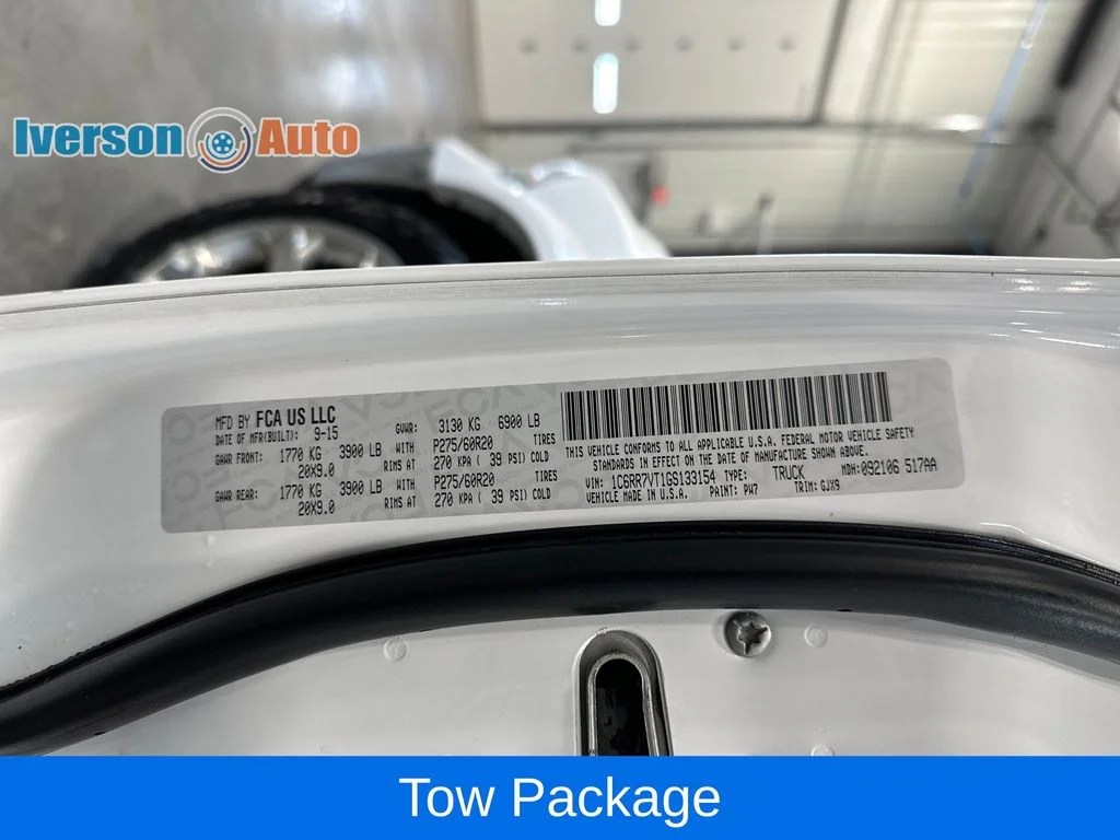 Used 2016 White Ram Laramie image 14