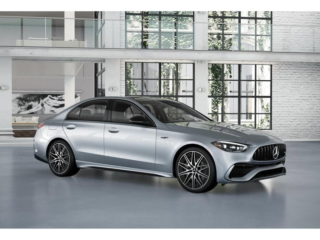 New 2026 Cirrus Silver Metallic Mercedes-Benz AMG® C 43 4MATIC® Sedan image 54