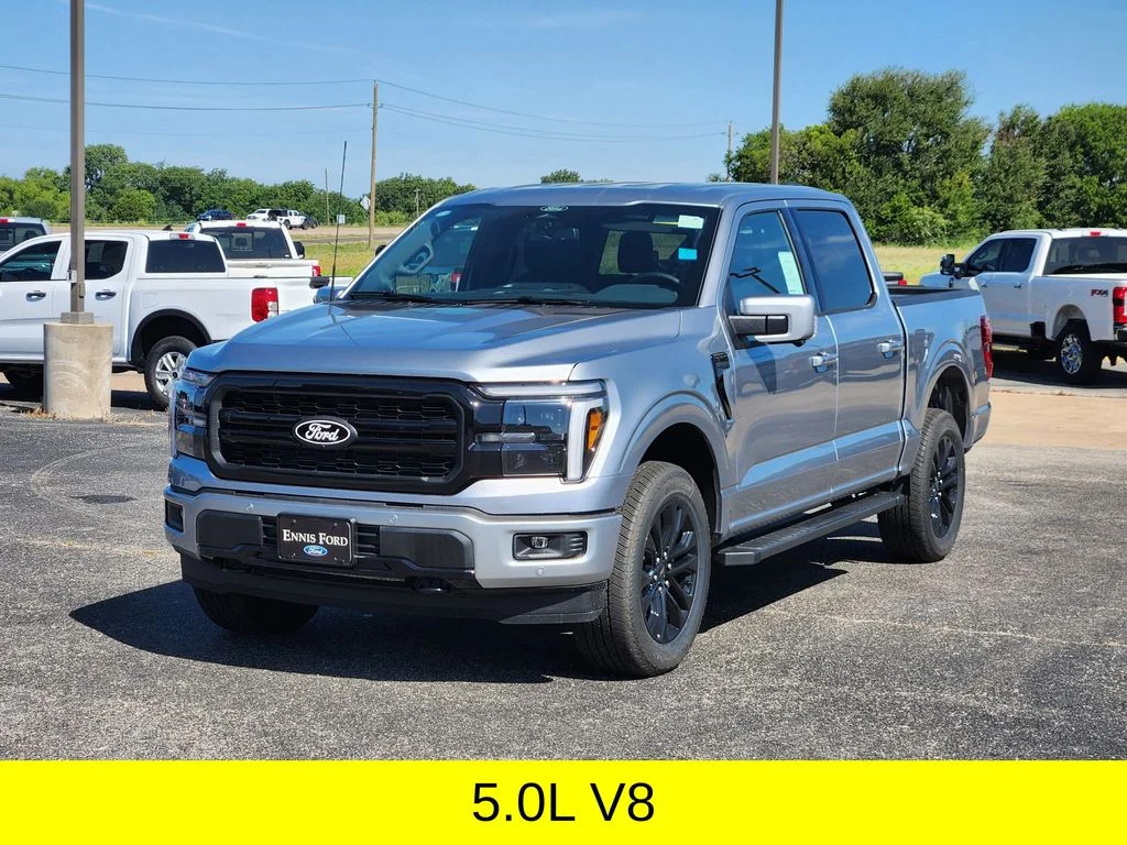 New 2026 Iconic Silver Metallic Ford Lariat® image 3