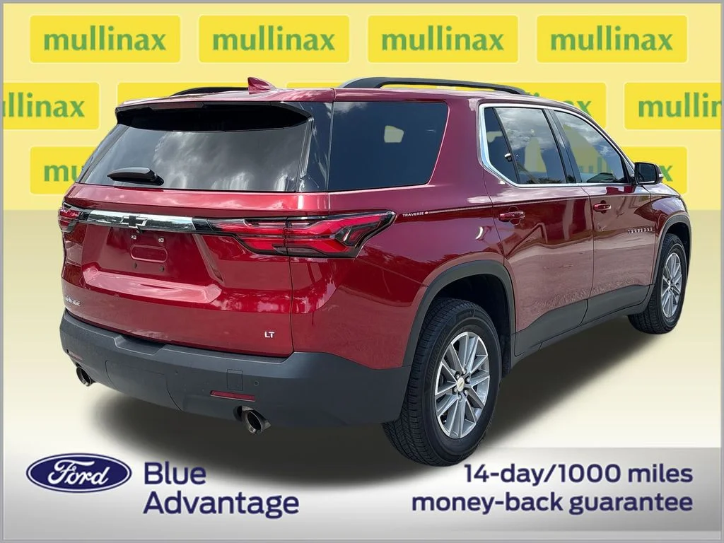 Certified Used 2022 Red Chevrolet LT Leather image 4
