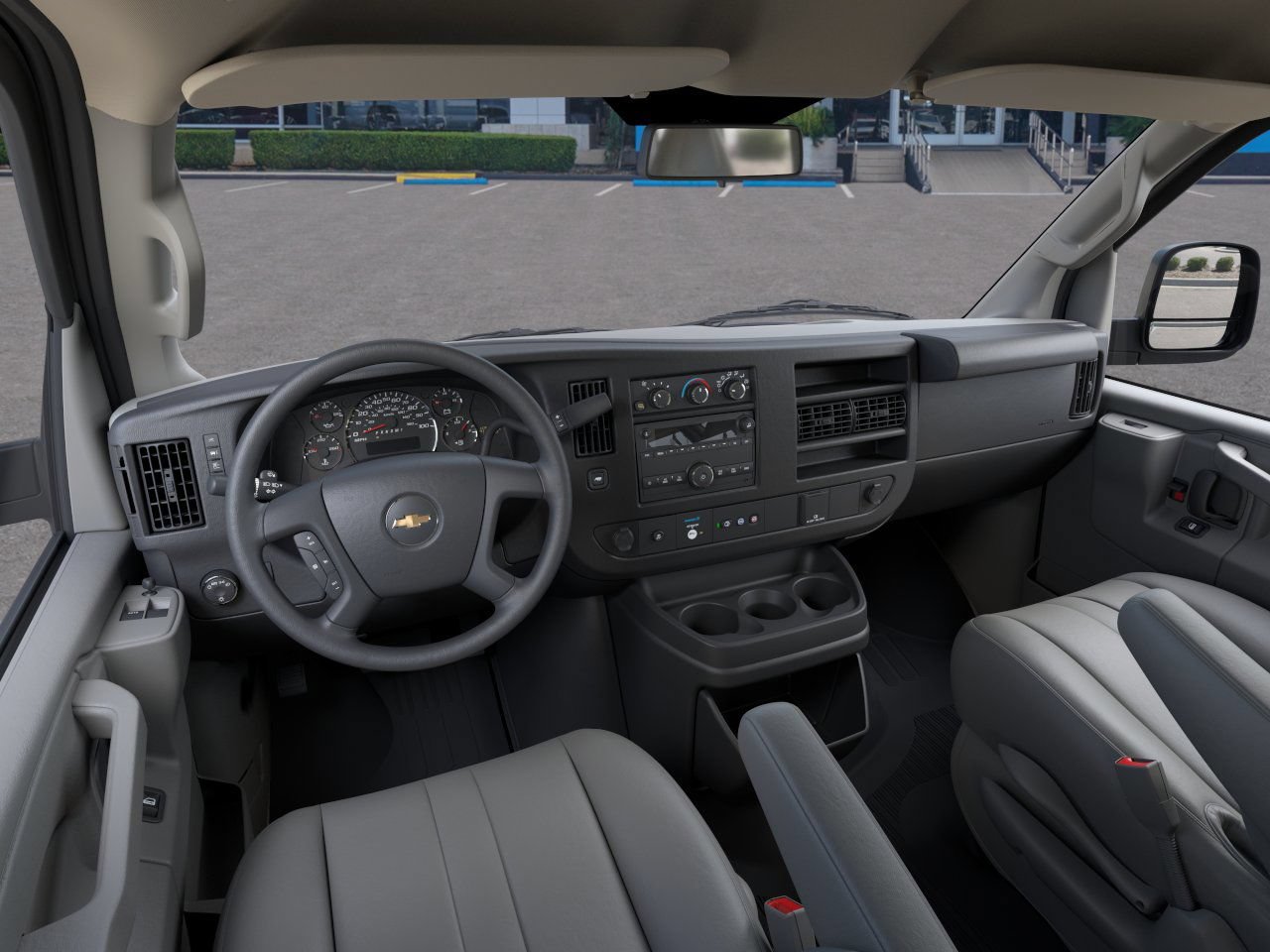 2025 Chevrolet Express Cargo WT White at Classic Elite Chevrolet Hwy 6