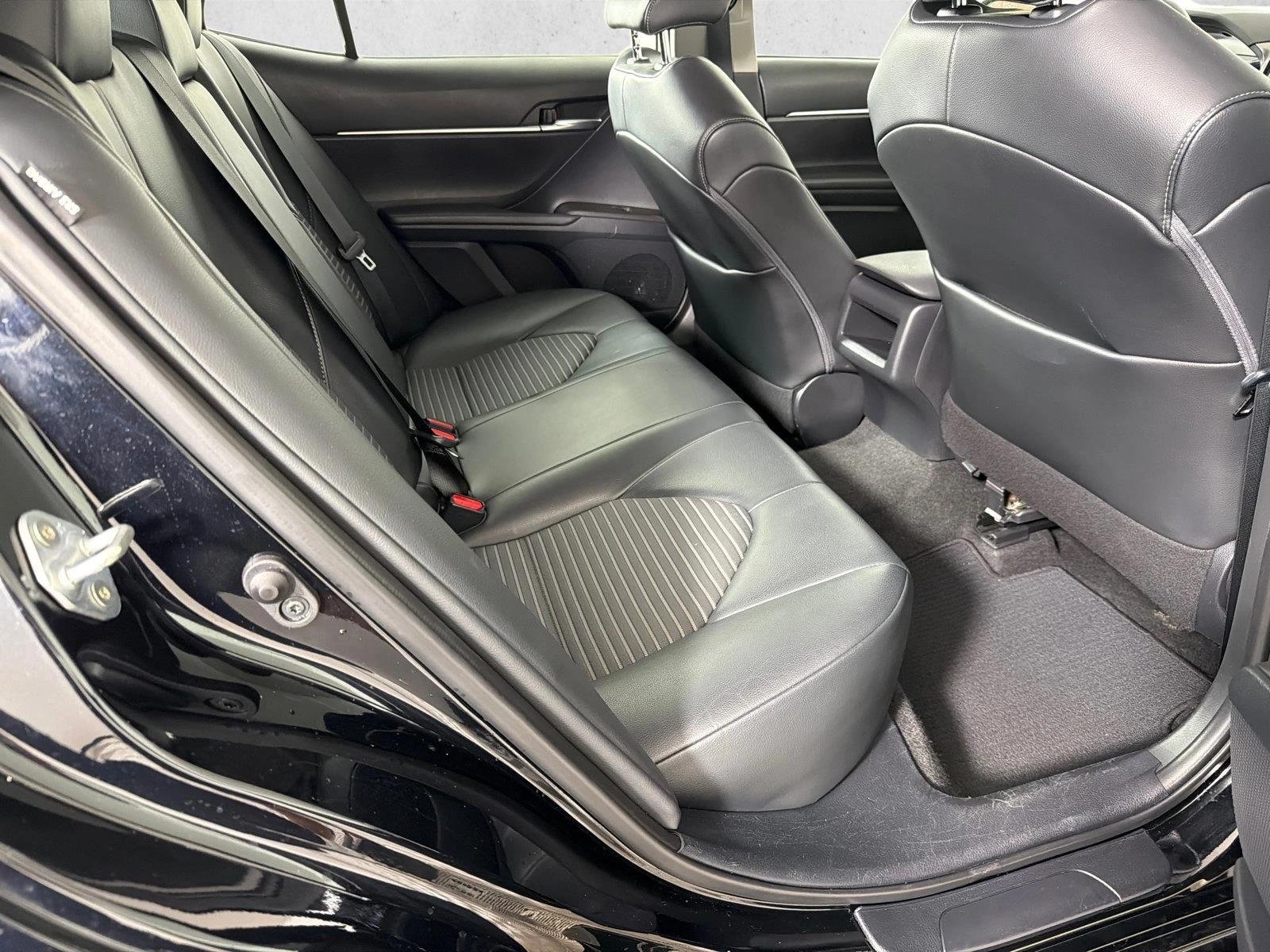 Certified Used 2021 Midnight Black Metallic Toyota SE image 15