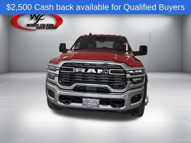 New 2026 Flame Red Clear-Coat Exterior Paint RAM Tradesman image 2