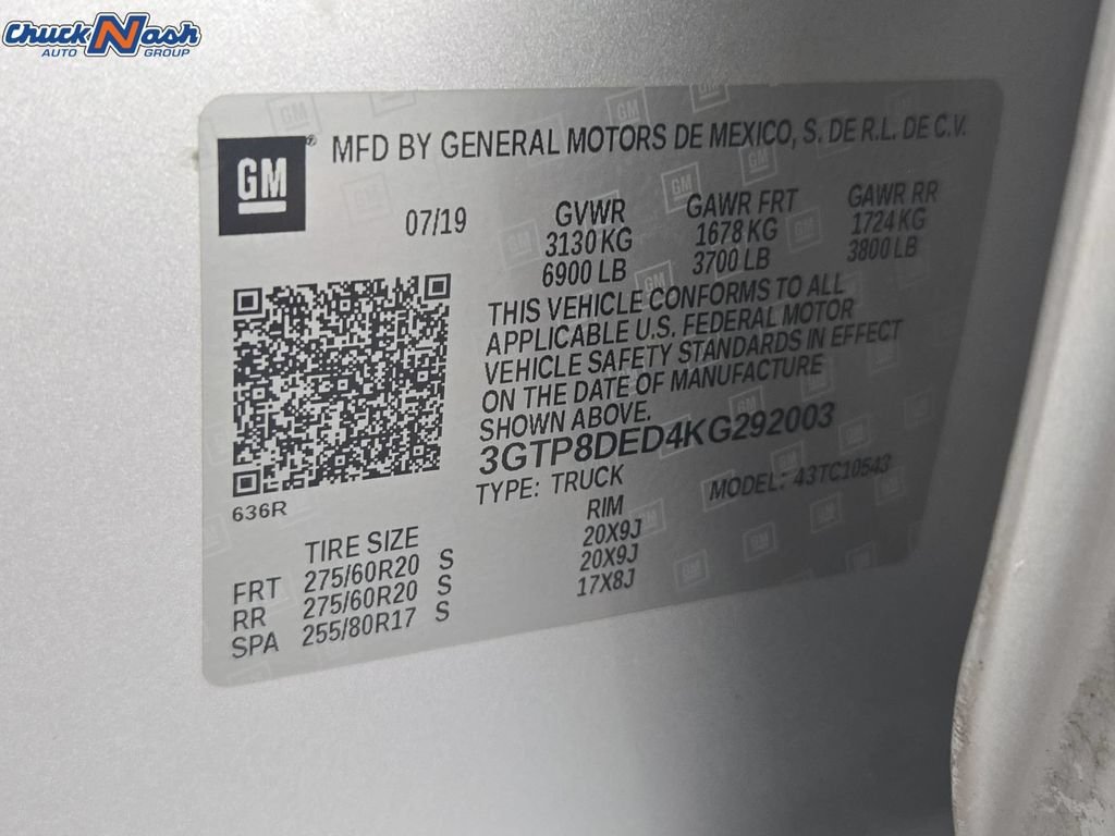 Used 2019 QUICKSILVER METALLIC GMC SLT image 40