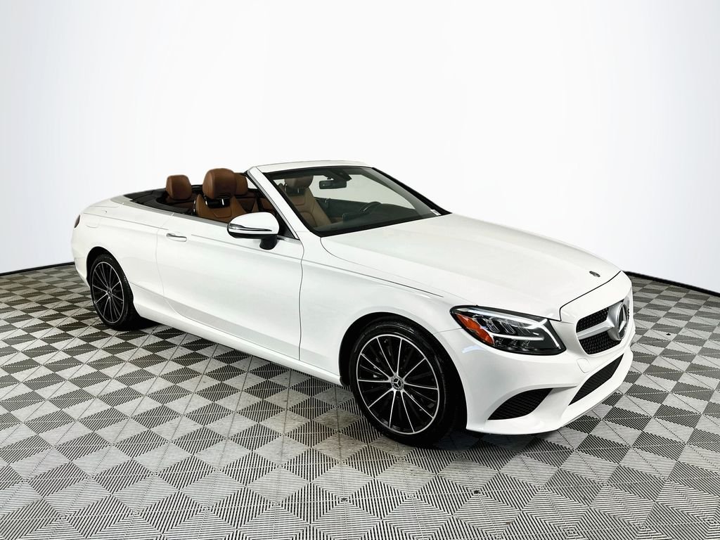 Used 2019 White Mercedes-Benz C 300 Cabriolet image 1