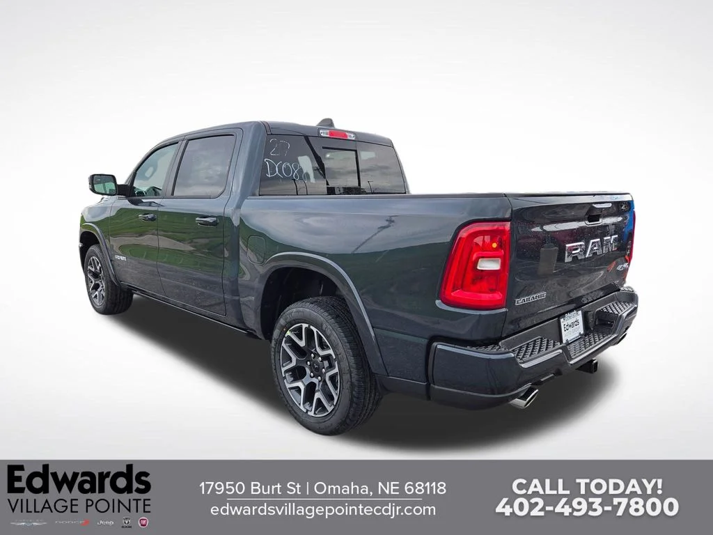 New 2026 Forged Blue Metallic Exterior Paint RAM Laramie image 5