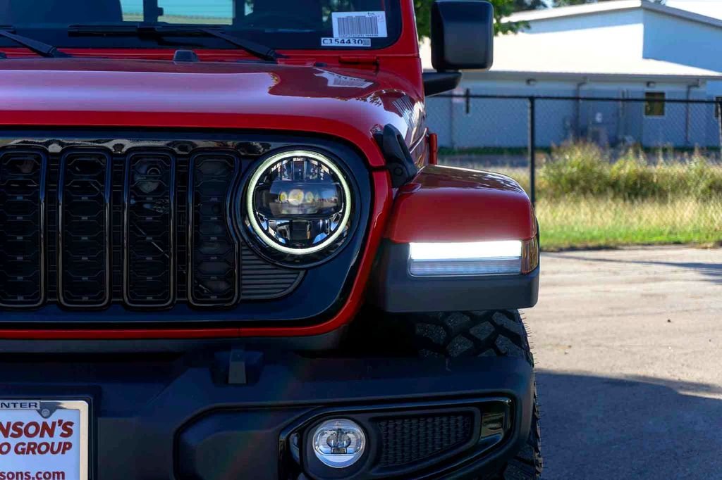 New 2026 Firecracker Red Clear-Coat Exterior Paint Jeep Willys image 8