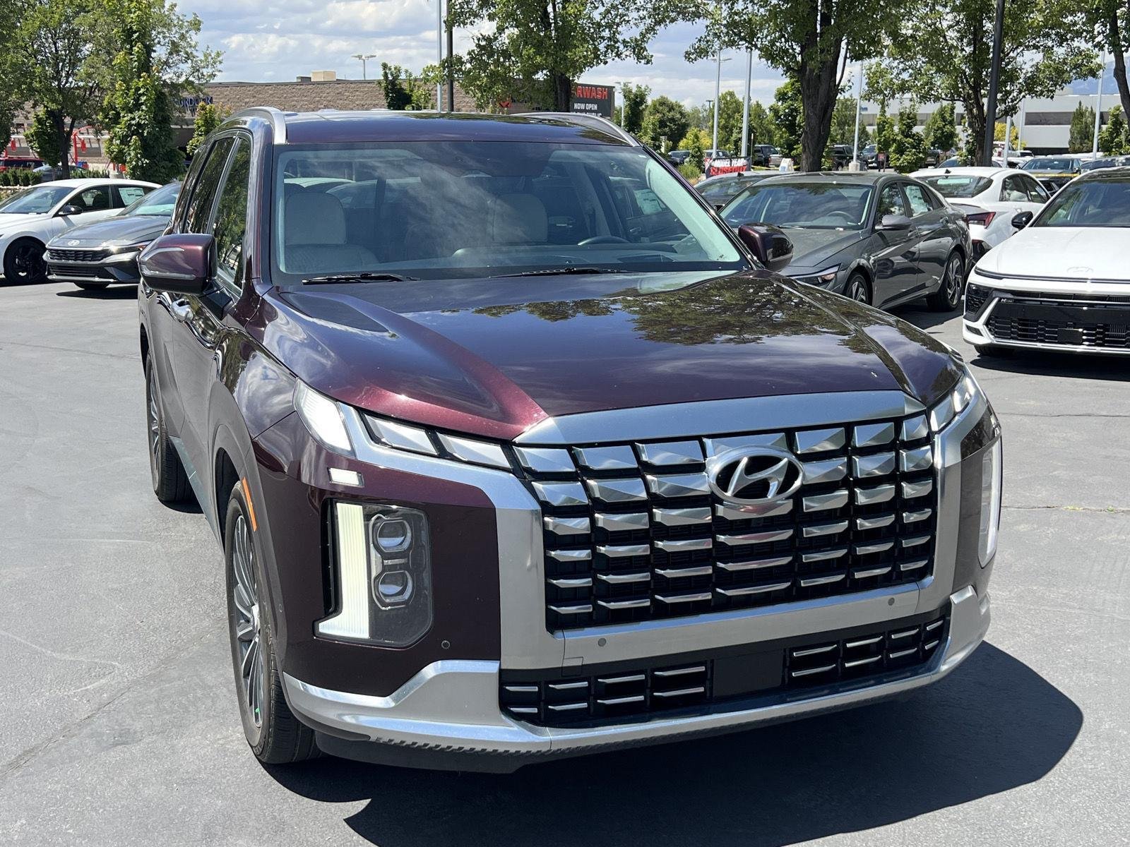 Certified Used 2024 Sierra Burgundy Hyundai Calligraphy image 4