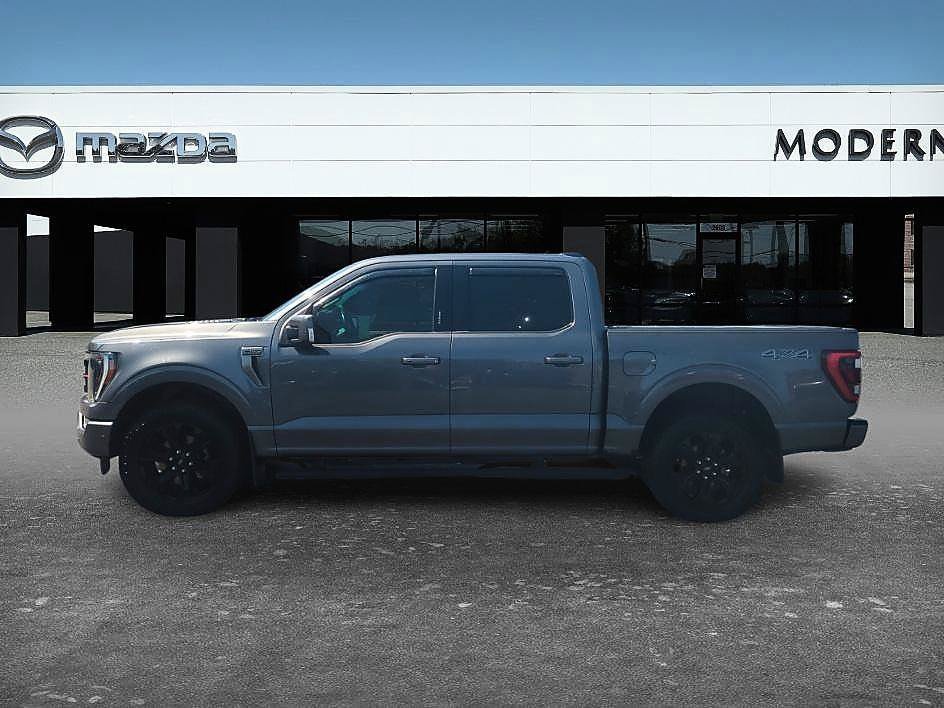 Used 2023 Gray Metallic Ford Platinum image 2