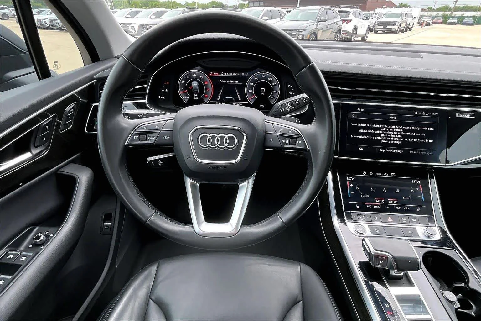 Used 2023 Mythos Black Metallic Audi Premium image 6