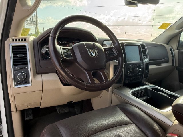 Used 2017 Bright White Clearcoat Ram Lone Star image 15