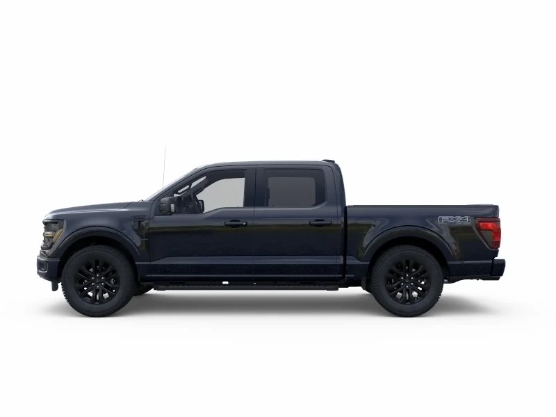 New 2026 Agate Black Metallic Ford XLT image 3