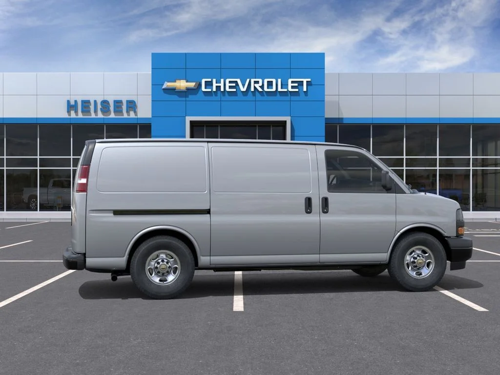 New 2026 Silver Chevrolet Work Van image 5