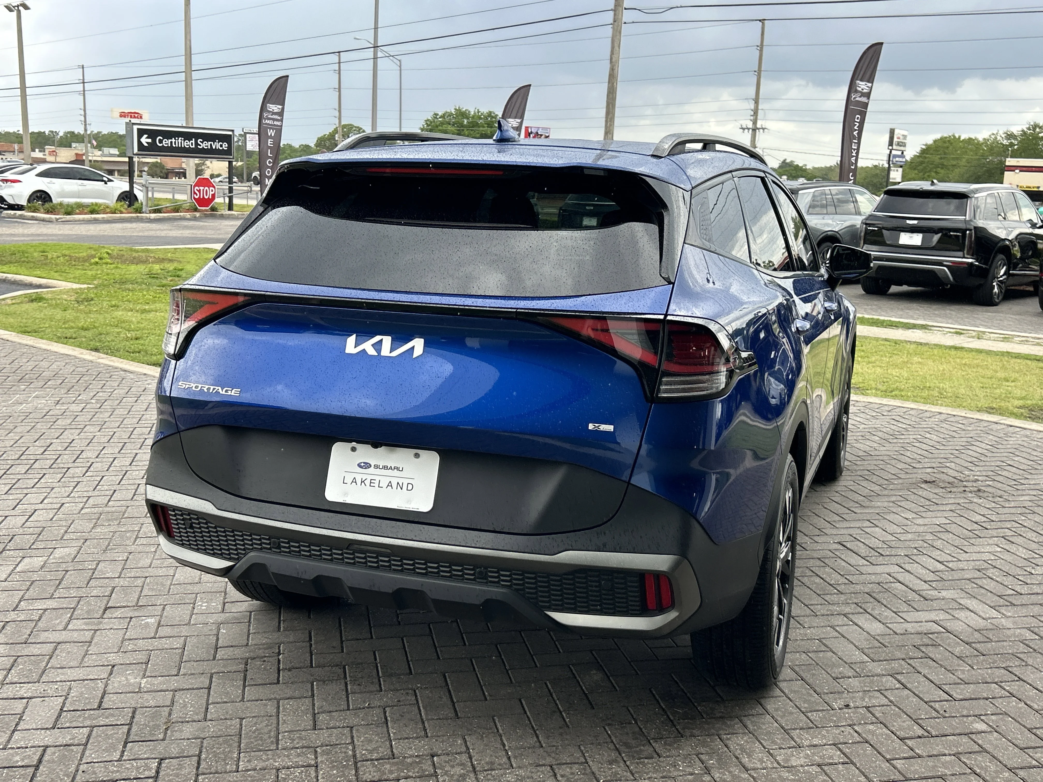 Used 2023 Sapphire Blue Kia X-Line image 6