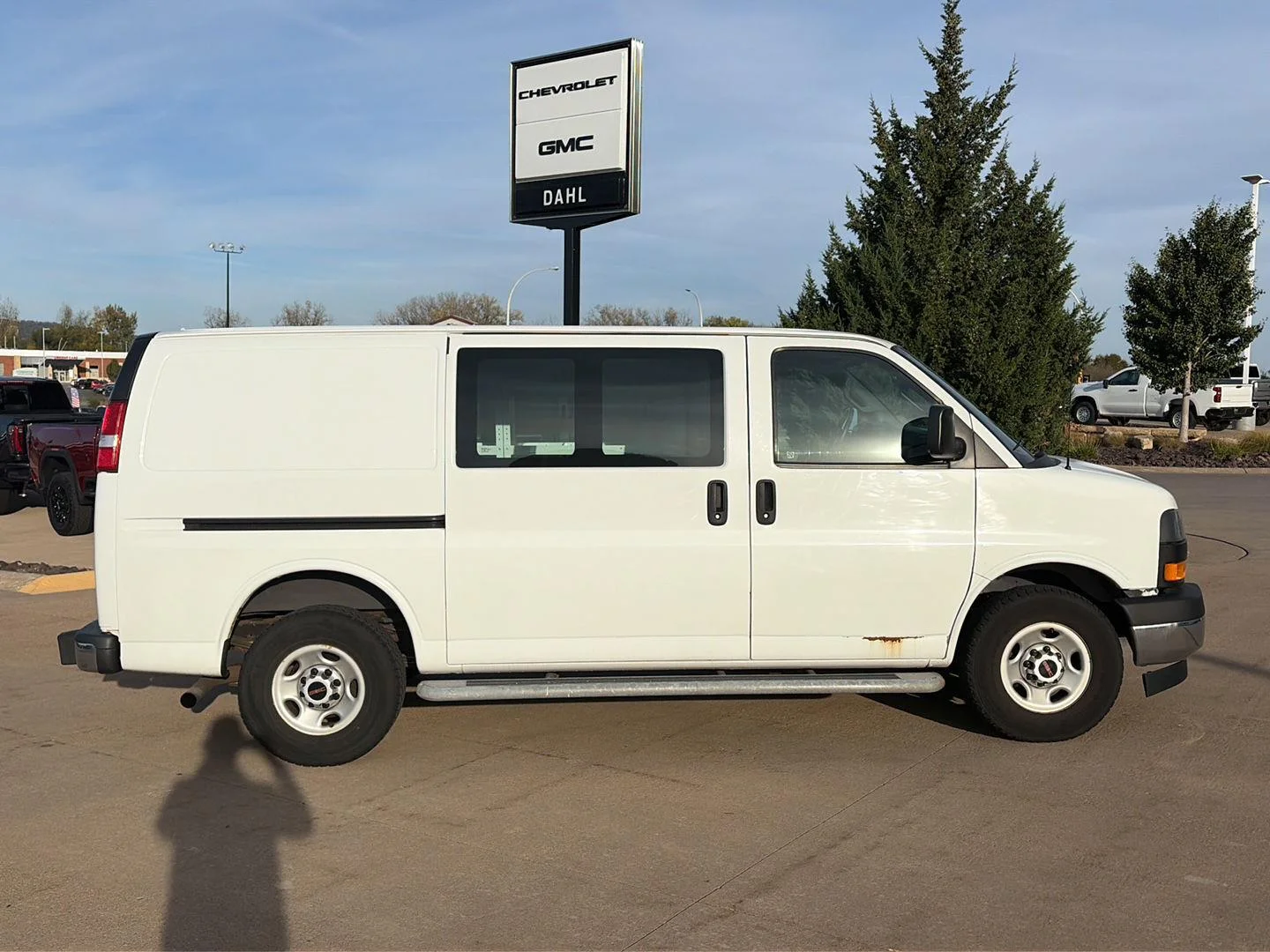 Used 2019 GMC Savana Cargo Work Van with VIN 1GTW7AFG5K1367411 for sale in Winona, Minnesota