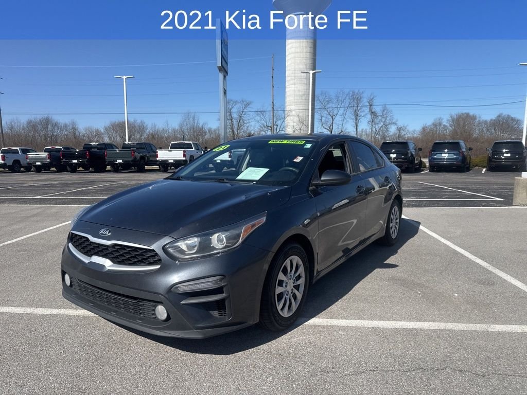 Used 2021 Kia Forte FE with VIN 3KPF24AD3ME298859 for sale in Mooresville, IN