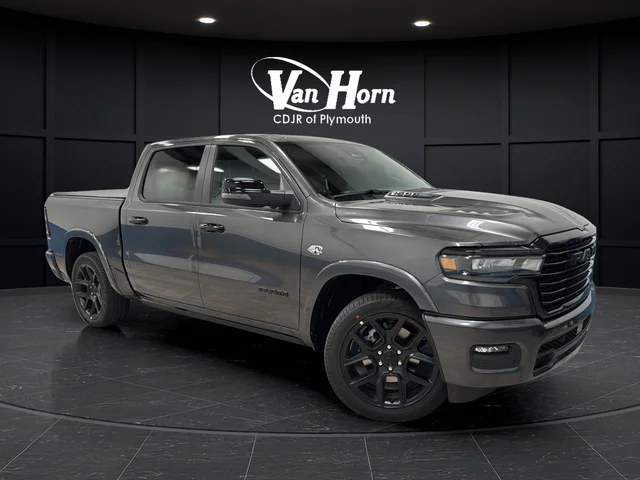New 2026 Granite Crystal Metallic Clear-Coat Exterior Paint RAM Laramie image 1