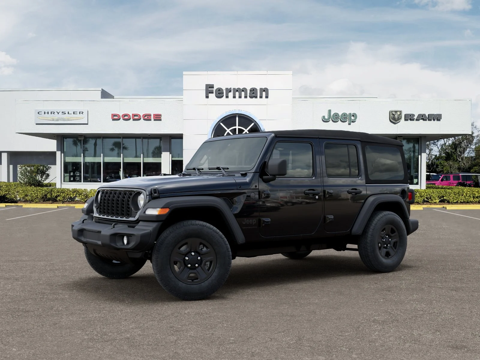 New 2026 Black Clear-Coat Exterior Paint Jeep Sport image 36