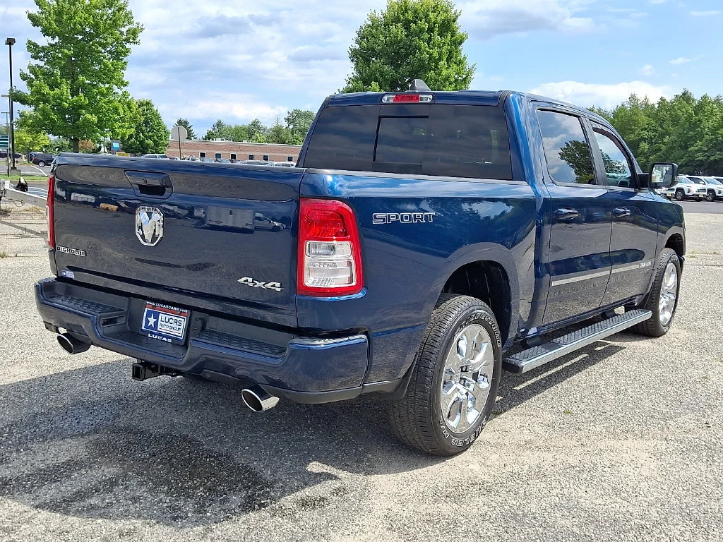 Used 2023 Patriot Blue Pearlcoat Ram Big Horn image 11