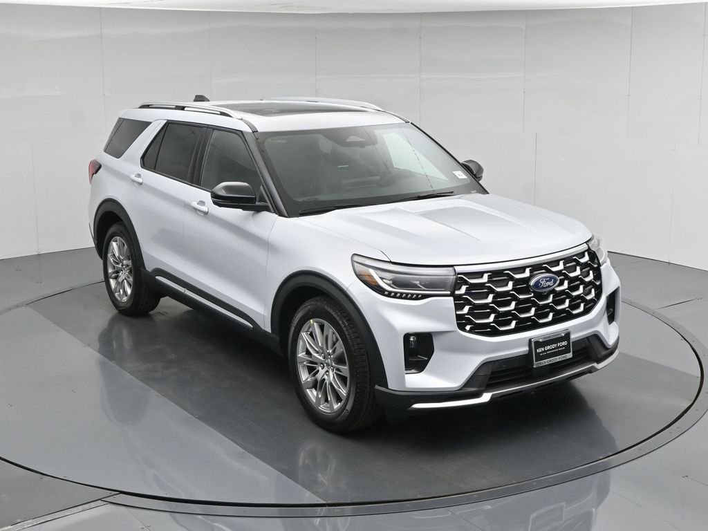 New 2026 Star White Metallic Tri-Coat Ford Platinum image 41