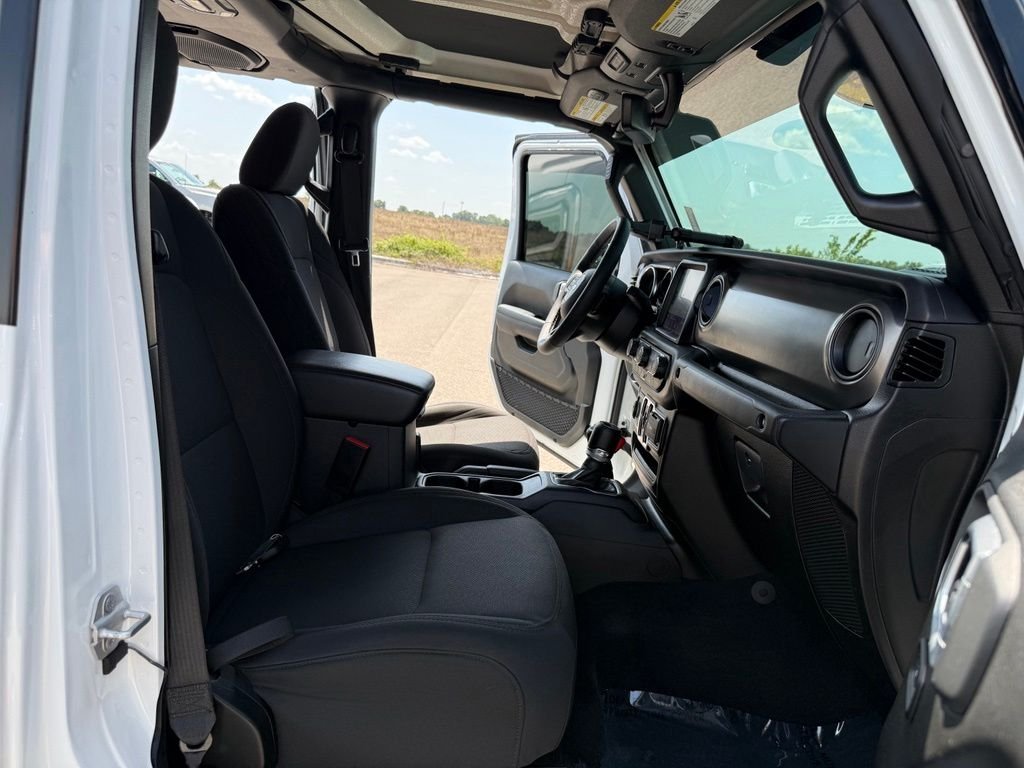 Used 2023 Bright White Clearcoat Jeep Willys image 17