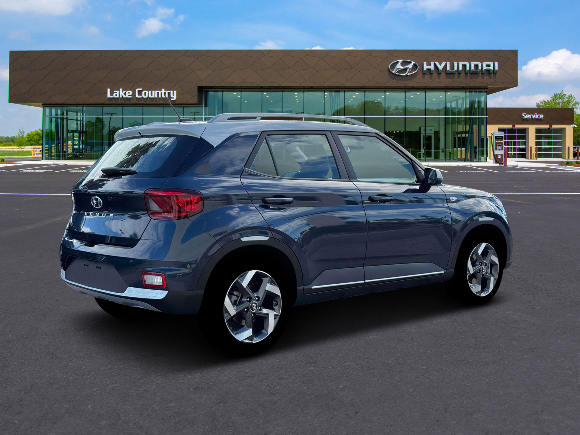 New 2026 White Hyundai SEL w/Two-Tone Roof image 8