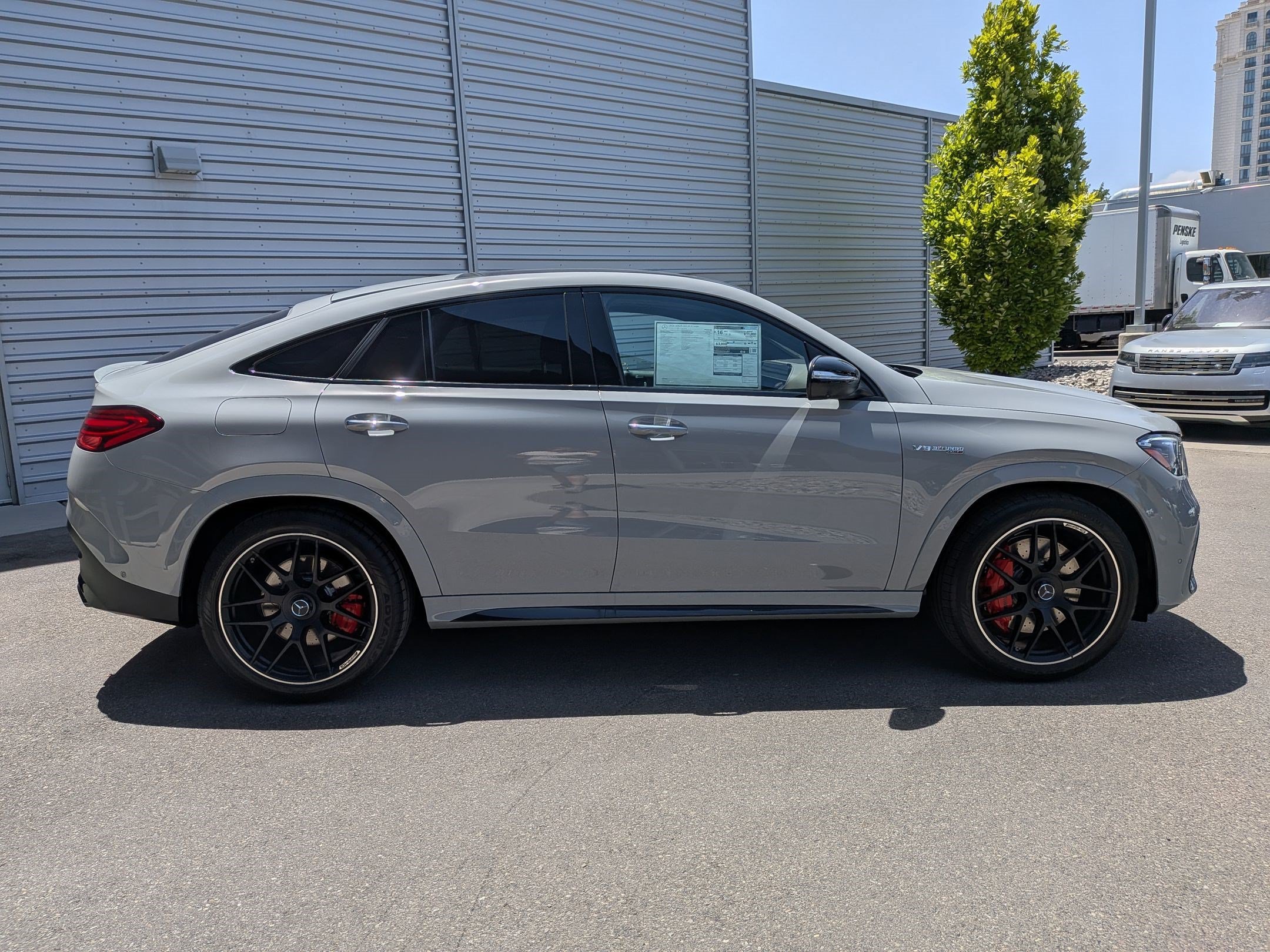 New 2026 MANUFAKTUR Alpine Grey Mercedes-Benz AMG® GLE 63 S image 2