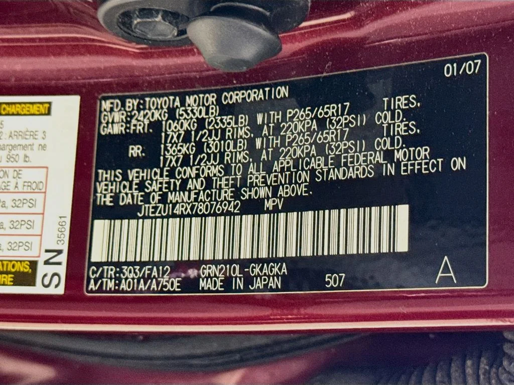 Used 2007 Salsa Red Pearl Toyota SR5 image 29