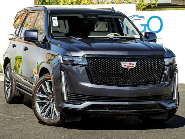 Used 2023 Galactic Gray Metallic Cadillac Sport Platinum image 4