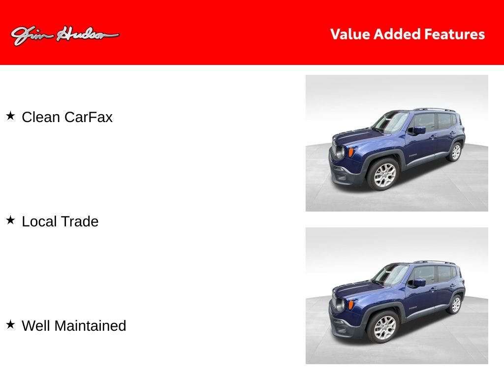 Used 2018 Blue Jeep Latitude image 3
