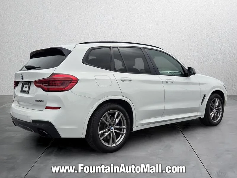 Used 2021 Alpine White BMW M40I SPORTS ACTIVITY VEHICLE image 4