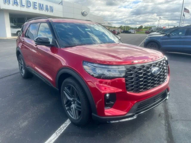 New 2026 Rapid Red Metallic Tinted Clearcoat Ford ST image 3