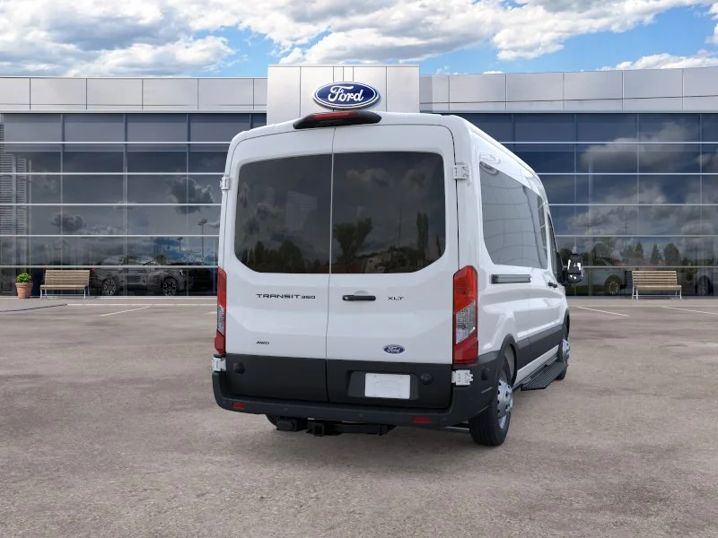 New 2026 Oxford White Ford Passenger Van XLT image 48