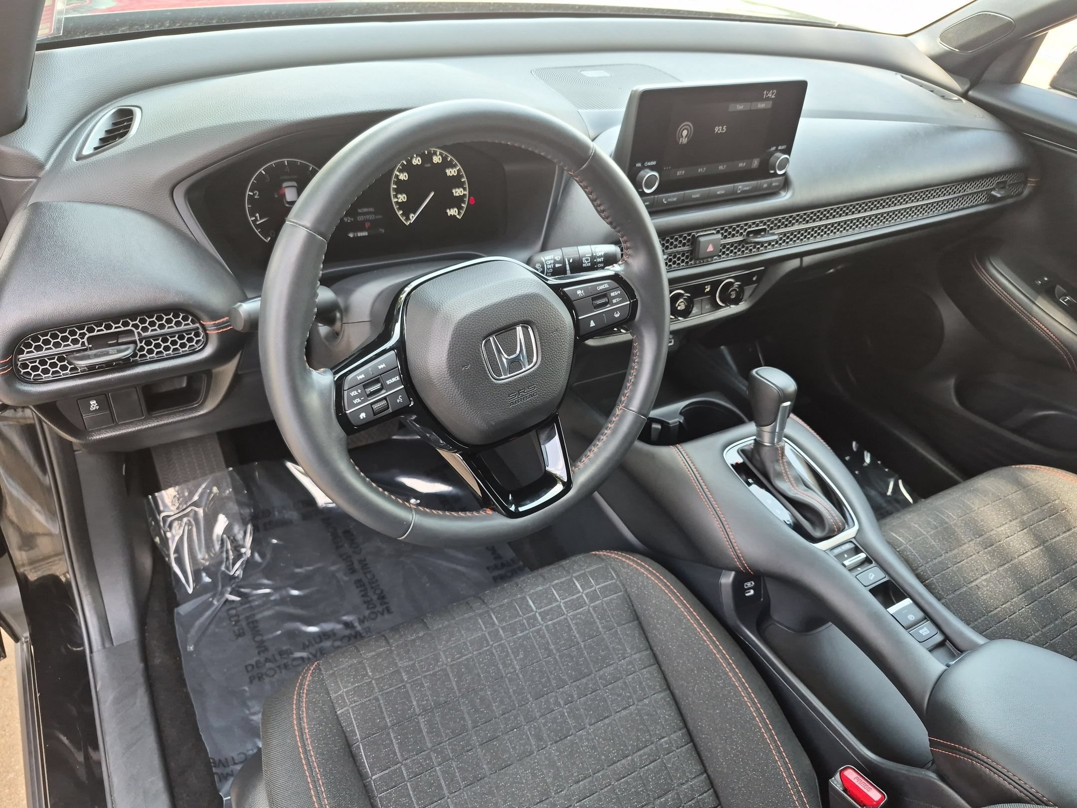 Certified Used 2024 Crystal Black Pearl Honda Sport AWD image 11