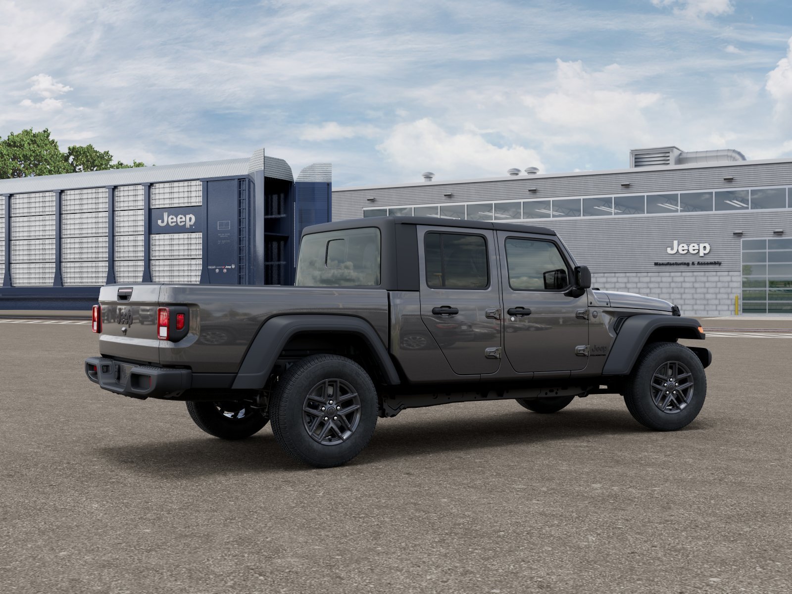 New 2026 Granite Crystal Metallic Clear-Coat Exterior Paint Jeep Sport image 2