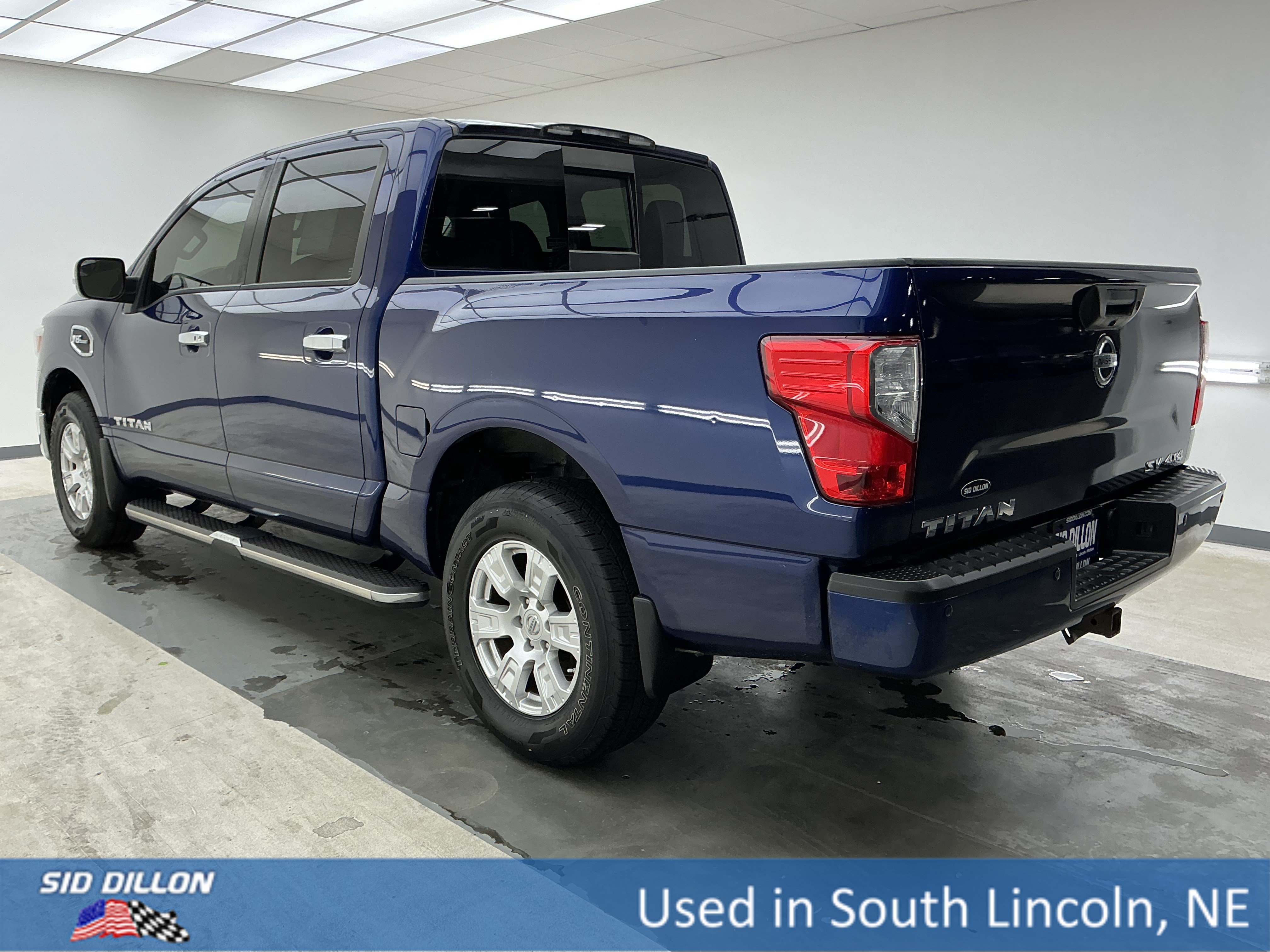 Used 2017 Deep Blue Pearl Nissan SV image 6