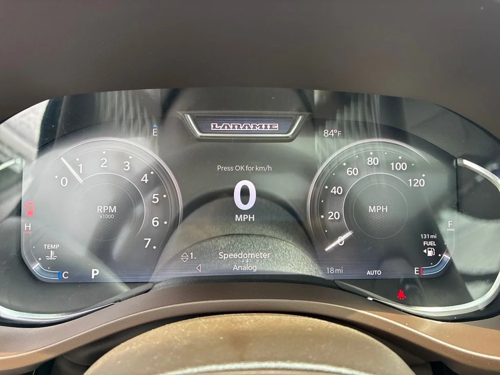 New 2026 Serrano-Green Metallic Exterior Paint RAM Laramie image 25
