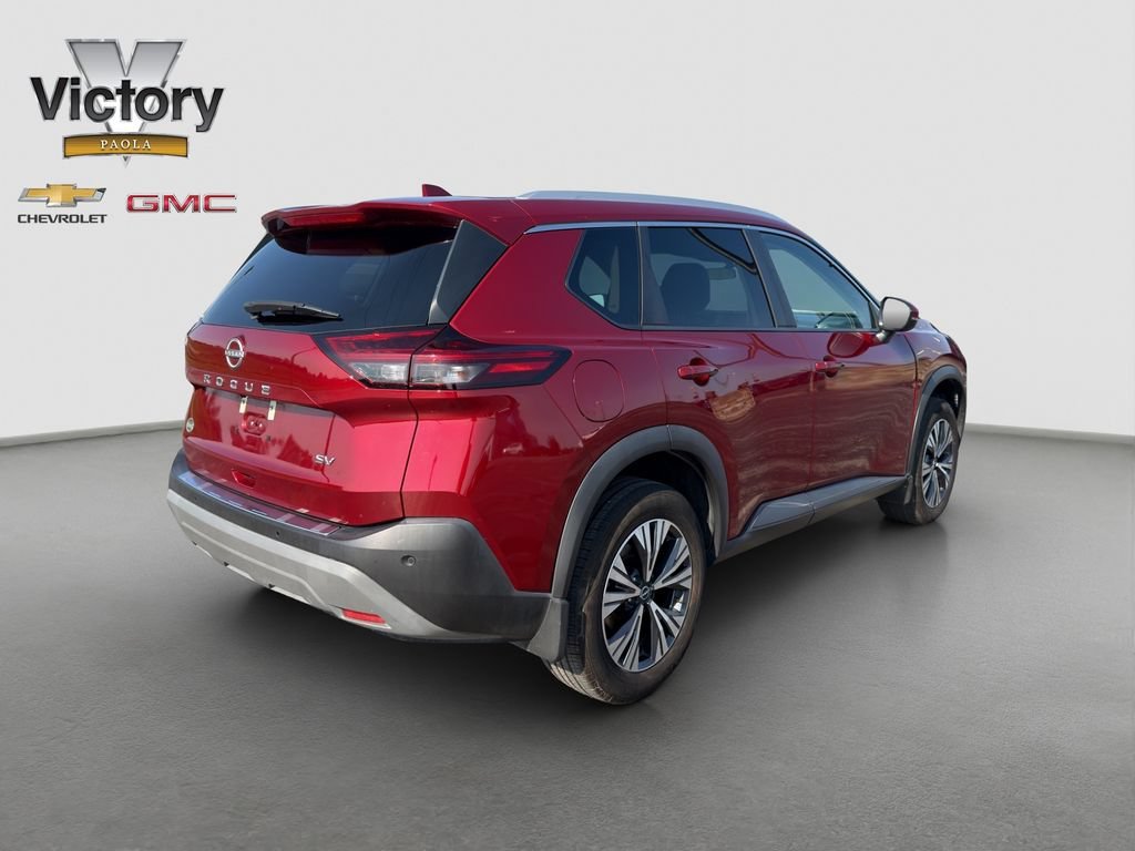 Used 2022 Red Nissan SV FWD image 6