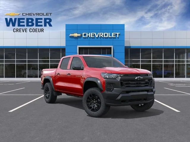 New 2026 Radiant Red Tintcoat Chevrolet Trail Boss image 1