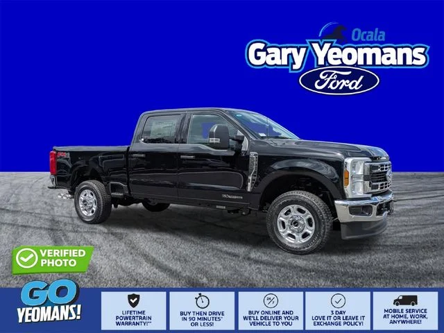 New 2026 Agate Black Metallic Ford F-350® XLT image 1