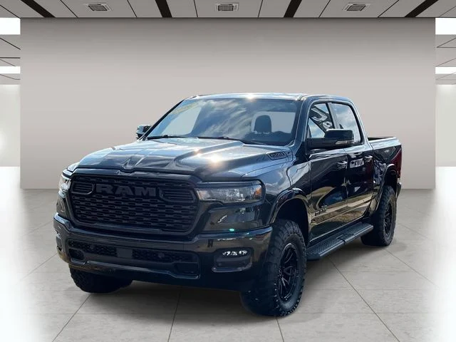 New 2026 Diamond Black Crystal Pearl-Coat Exterior Paint RAM Big Horn/Lone Star image 9
