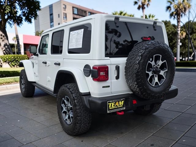 Used 2021 White Jeep Unlimited Rubicon image 7