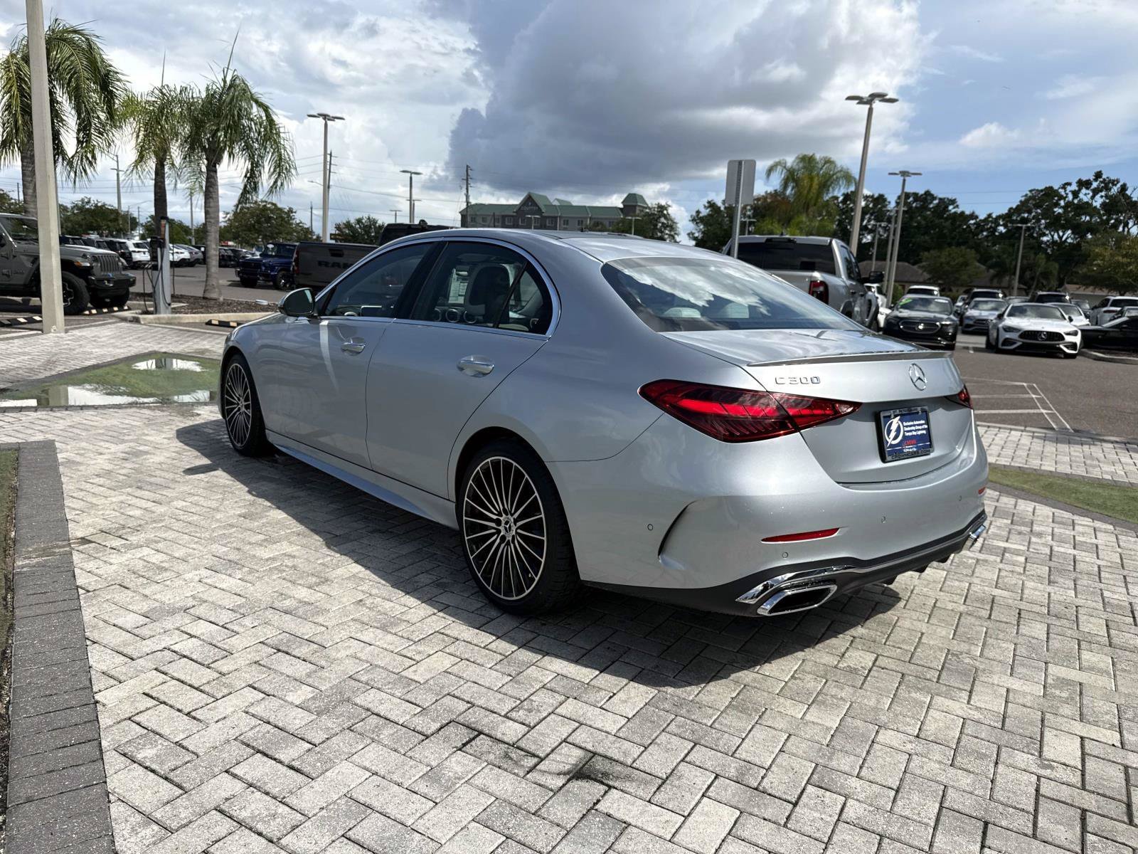 New 2026 Silver Metallic Mercedes-Benz C 300 Sedan image 4