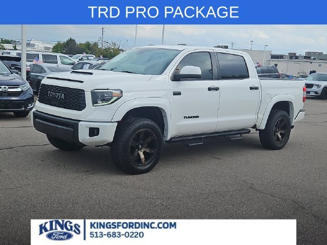 Used 2020 Super White Toyota TRD Pro image 1